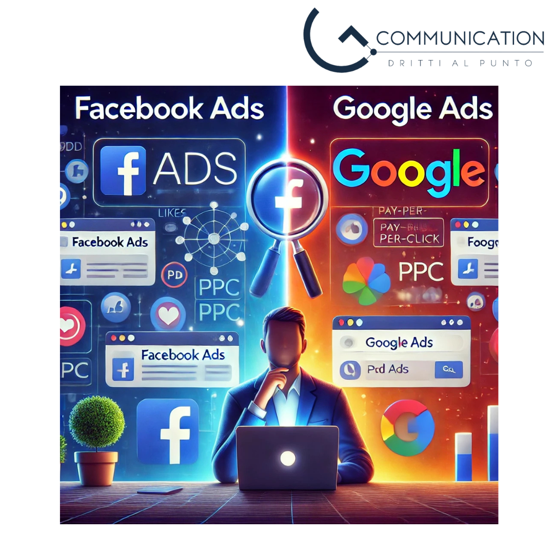 Facebook Ads vs. Google Ads: quale piattaforma pubblicitaria scegliere?